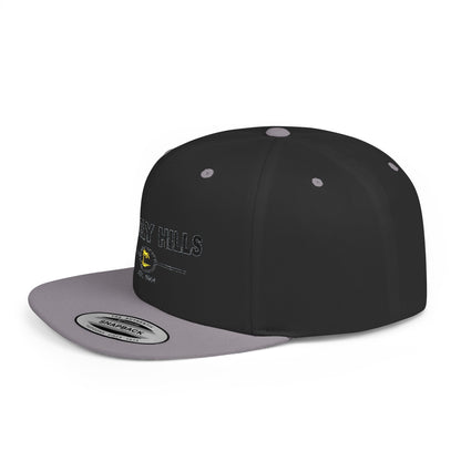 Stylish Beverly Hills Flat Bill Snapback Hat, Trendy Cap for Fashion Lovers, Casual Wear, Sun Protection, Gift for Him/Her