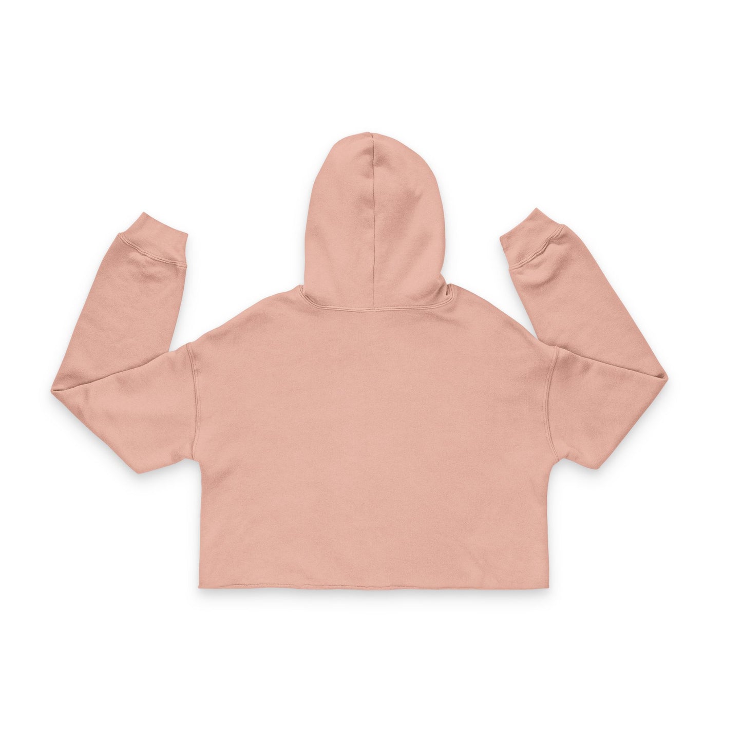 Black Cropped Hoodie for Women, Beverly Hills Trendy Pullover Sweatshirt