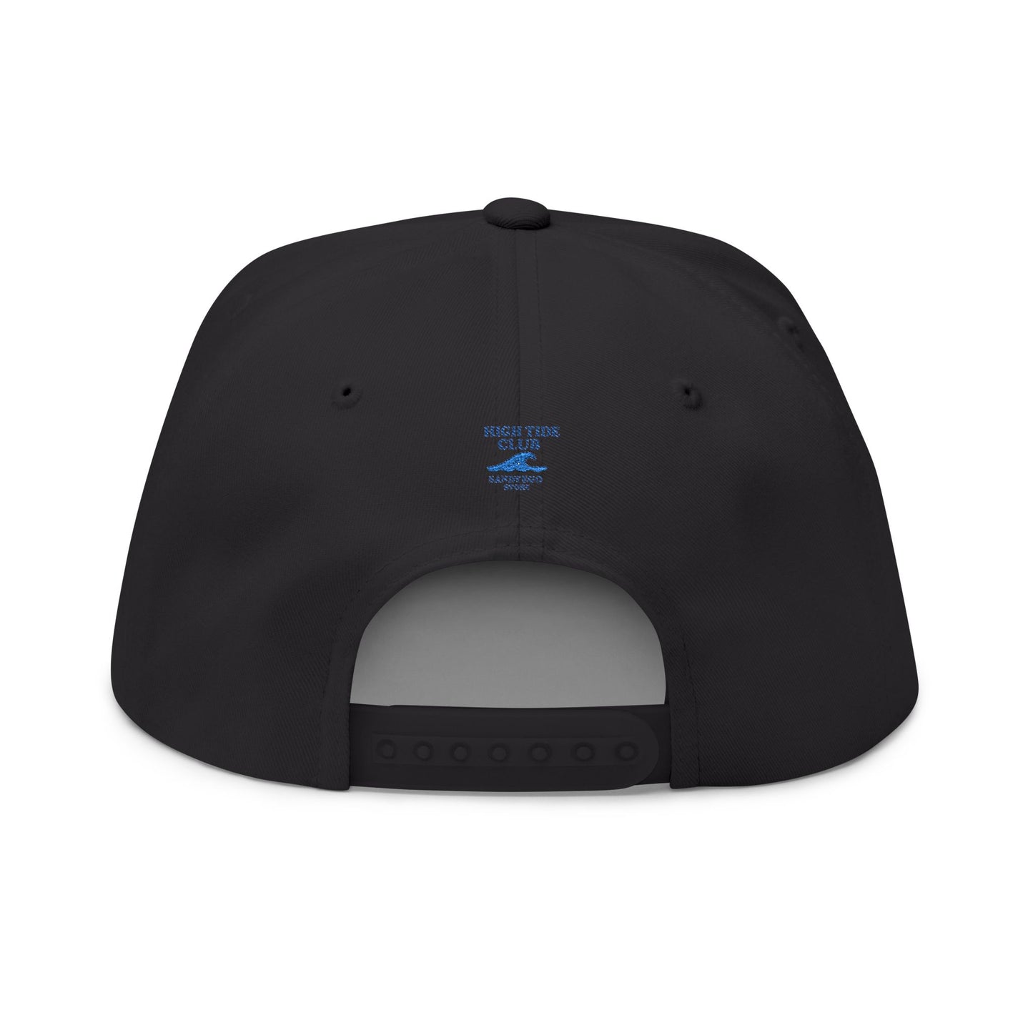 High Tide Club Embroidered Flat Bill Cap