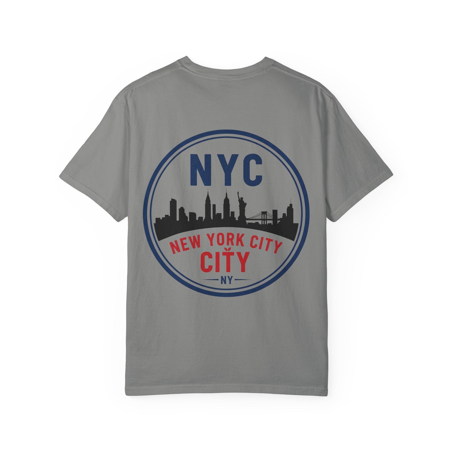 NYC Garment-Dyed T-Shirt - Urban Fashion and Travel Souvenir