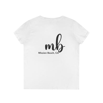 MB San Diego California v neck tshirts