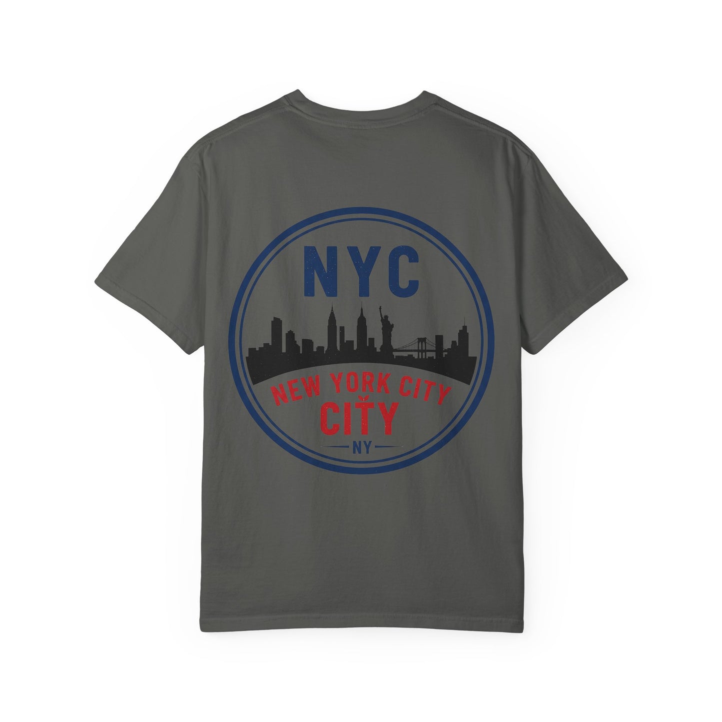 NYC Garment-Dyed T-Shirt - Urban Fashion and Travel Souvenir