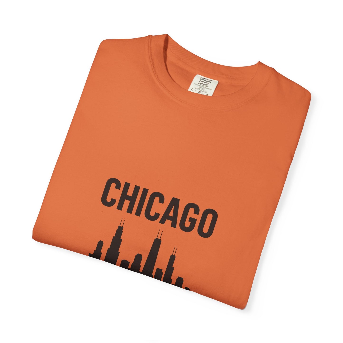 Chicago Skyline Unisex T-Shirt | Casual Citywear, Gift for Chicago Lovers, Travel Souvenir