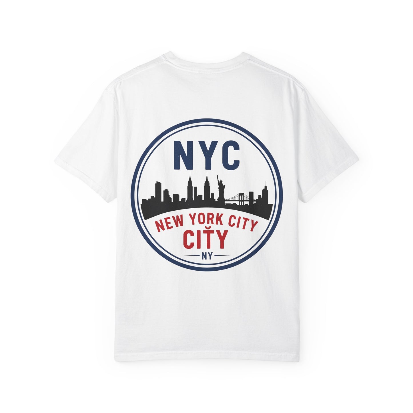 NYC Garment-Dyed T-Shirt - Urban Fashion and Travel Souvenir