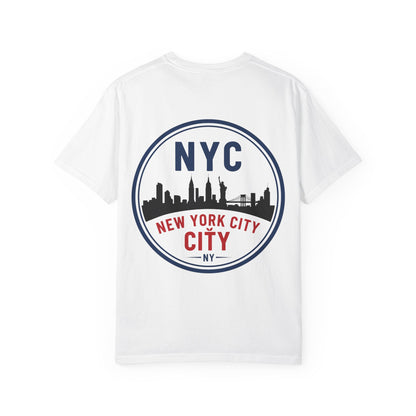 NYC Garment-Dyed T-Shirt - Urban Fashion and Travel Souvenir