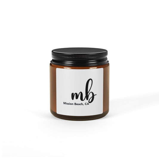 MB Mission Beach, San Diego CA candle