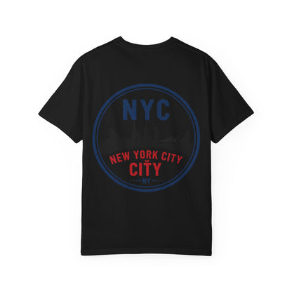 NYC Garment-Dyed T-Shirt - Urban Fashion and Travel Souvenir