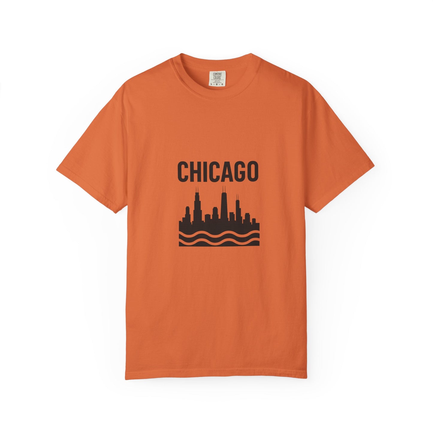 Chicago Skyline Unisex T-Shirt | Casual Citywear, Gift for Chicago Lovers, Travel Souvenir