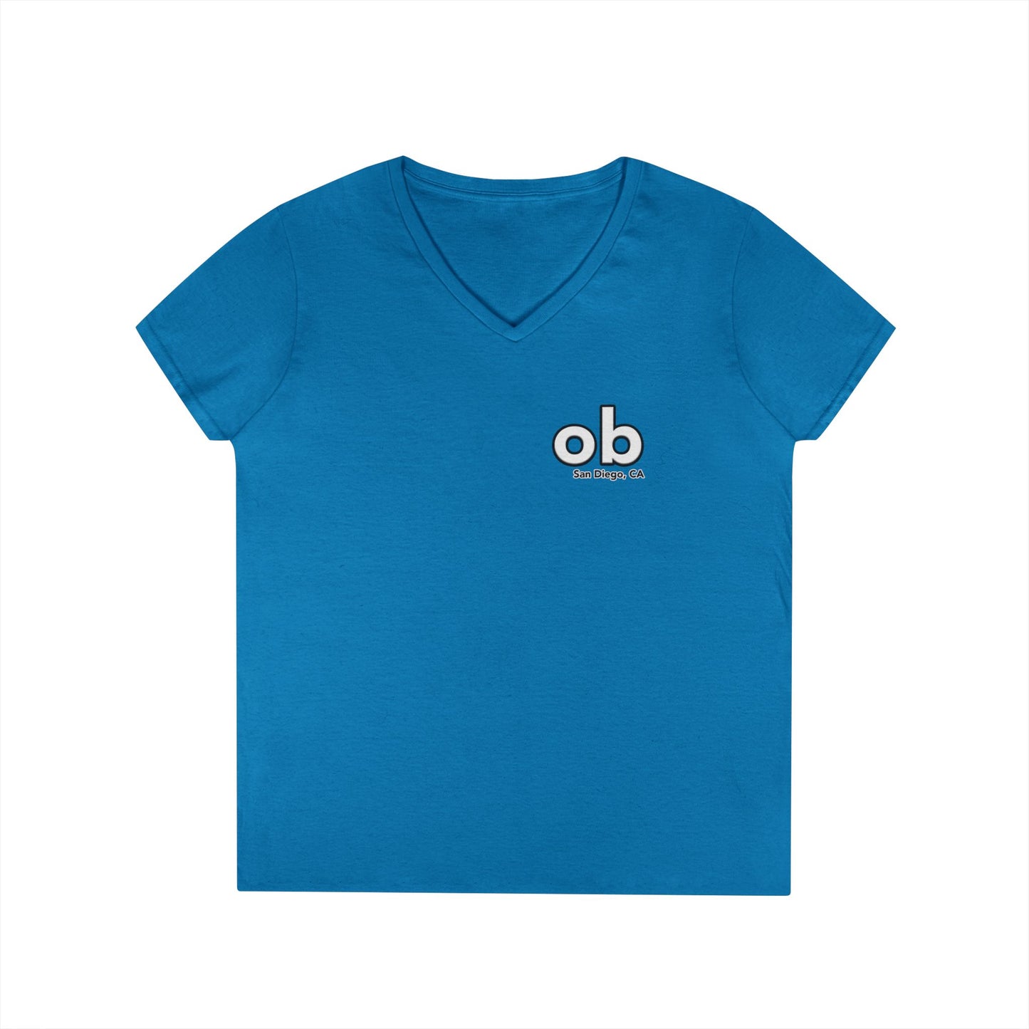 OB San Diego California v neck tshirts