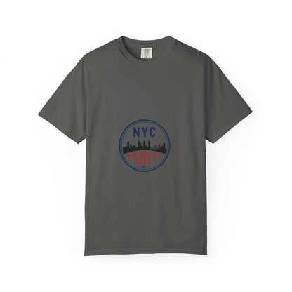 NYC Garment-Dyed T-Shirt - Urban Fashion and Travel Souvenir