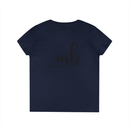 MB San Diego California v neck tshirts