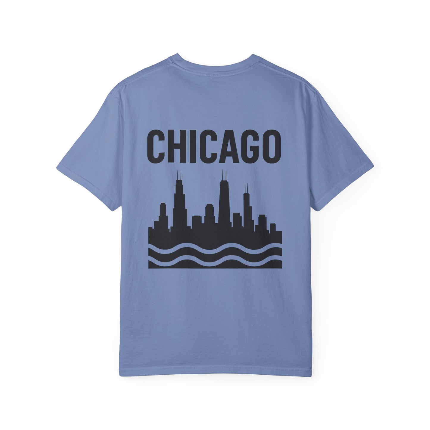 Chicago Skyline Unisex T-Shirt | Casual Citywear, Gift for Chicago Lovers, Travel Souvenir