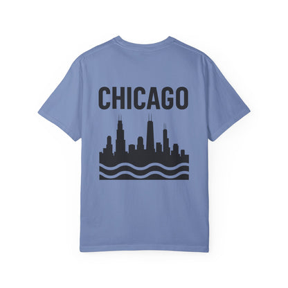 Chicago Skyline Unisex T-Shirt | Casual Citywear, Gift for Chicago Lovers, Travel Souvenir