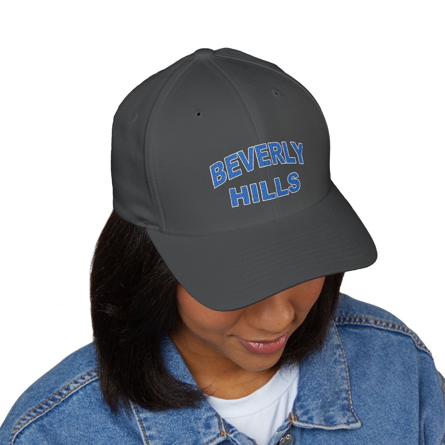 Beverly Hills Embroidered Cap, Stylish Summer Hat, Casual Outdoor Accessory, Gift for Fashion Lovers, Trendy Headwear
