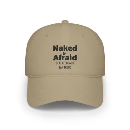 Naked & Afraid Low Profile Baseball Cap | Adventure Hat, Outdoor Gear, Travel Accessory, Gift for Outdoorsy Friends, Casual Fashion