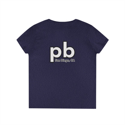 PB San Diego California v neck tshirts