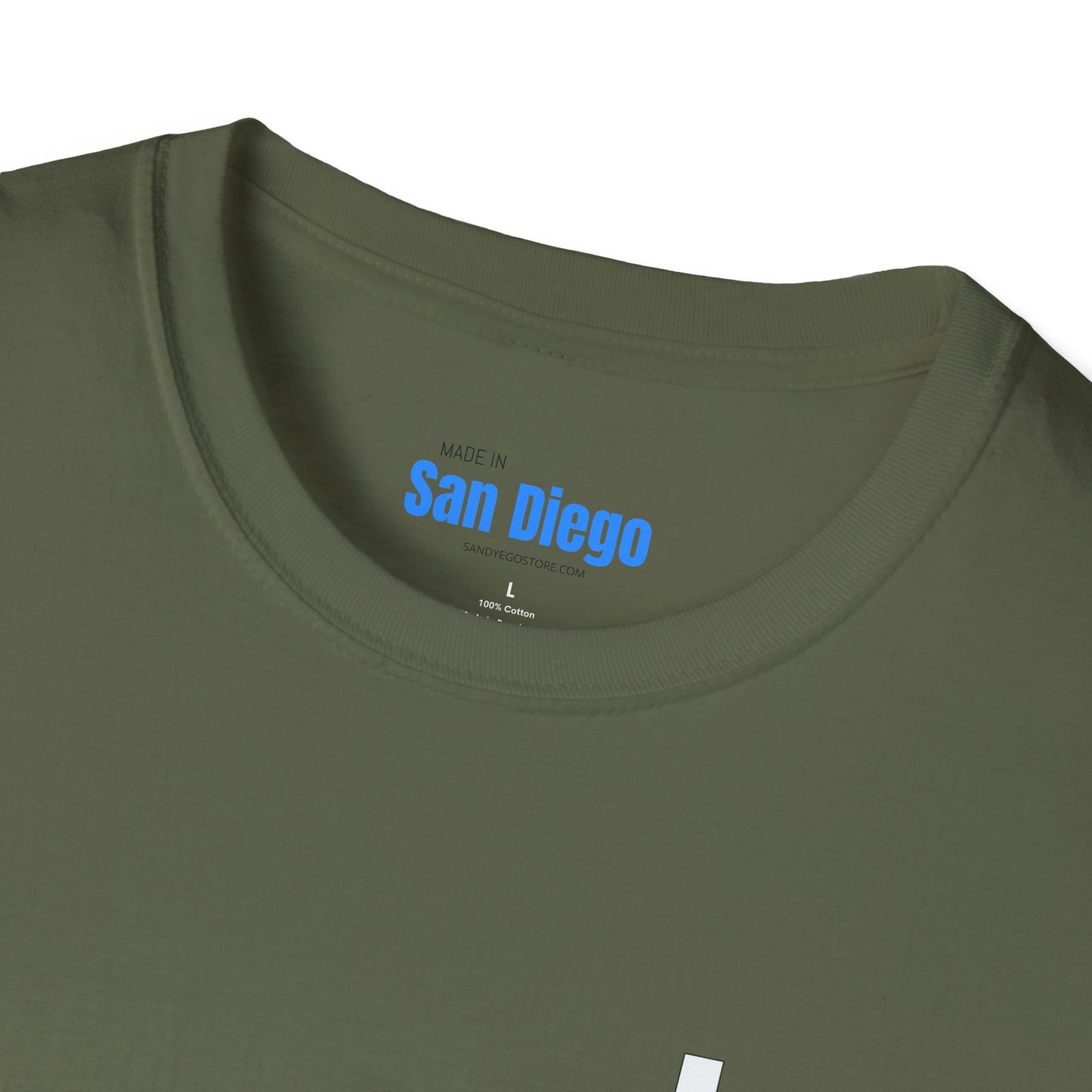 LA California Graphic Softstyle T-Shirt - Casual Streetwear, Urban Apparel