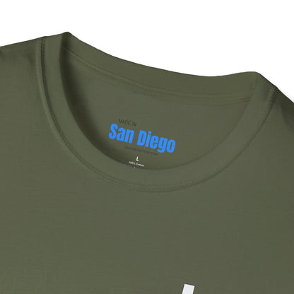 LA California Graphic Softstyle T-Shirt - Casual Streetwear, Urban Apparel