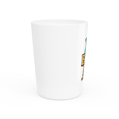 Bite Me Shot Glass - San Diego Surf, Beach Decor, Gift for Surfers, Party Favor, Summer Fun