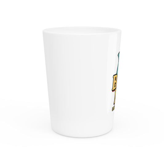 Bite Me Shot Glass - San Diego Surf, Beach Decor, Gift for Surfers, Party Favor, Summer Fun