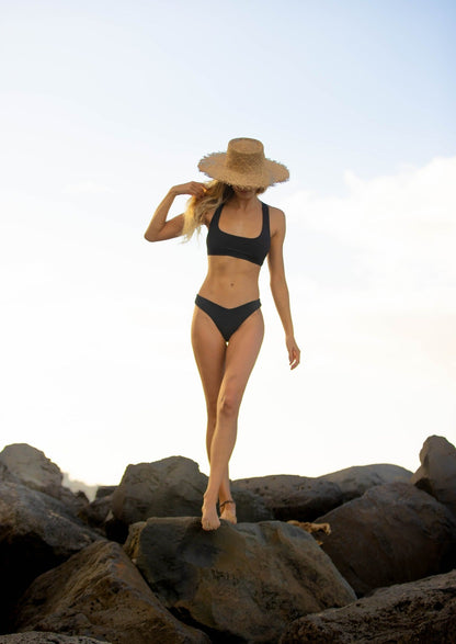 Cheeky Bottom X Black Eco-Rib