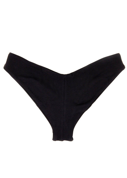 Cheeky Bottom X Black Eco-Rib