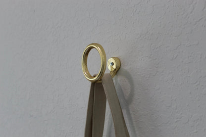 Forged Metal Round Wall Hook