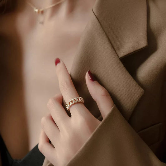 Cuban Chain Ring
