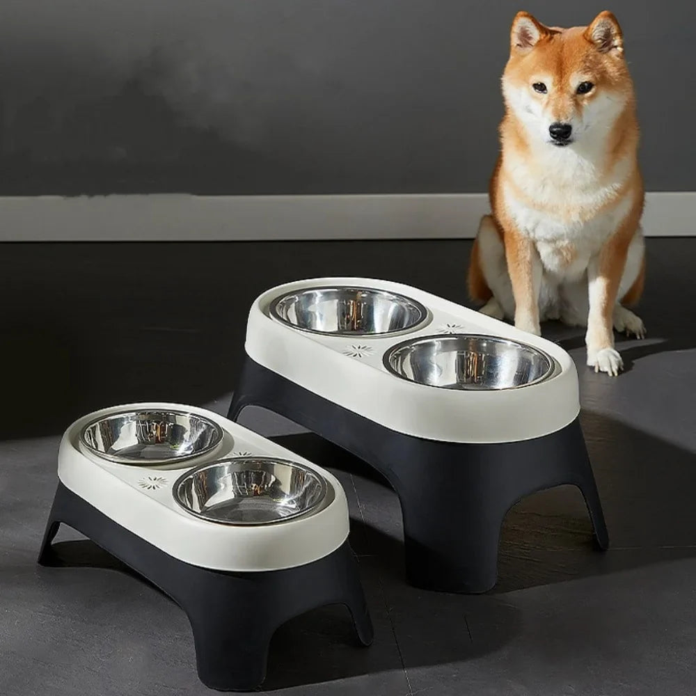 Elevated Food Bowl Pet Bowl Cat and Dog Supplies Leak Proof Pet Food Bowl and Feeder for Small Dogs Cats Pet Feeder Accessories