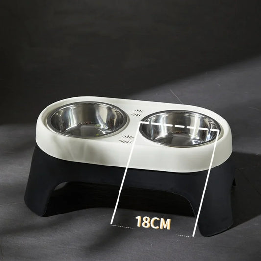 Elevated Food Bowl Pet Bowl Cat and Dog Supplies Leak Proof Pet Food Bowl and Feeder for Small Dogs Cats Pet Feeder Accessories