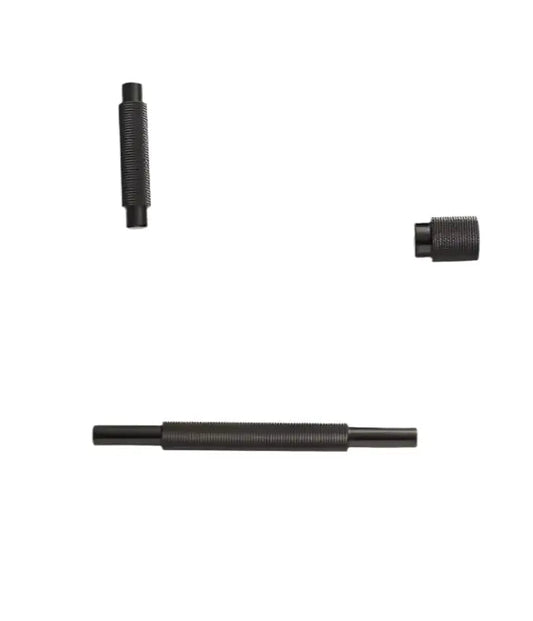 Matte black Knurled Solid Brass Handles – Modern Industrial Hardware