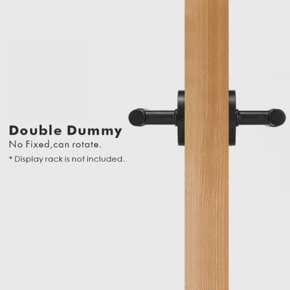 Modern Matte Black Linear Solid Brass T-Bar Door Handle – Contemporary Style Meets Lasting Craftsmanship