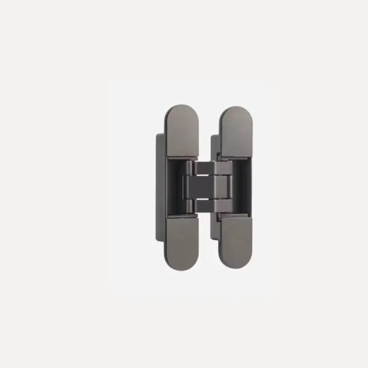 Grey Invisible Door Hinge | Concealed Heavy-Duty Hinge