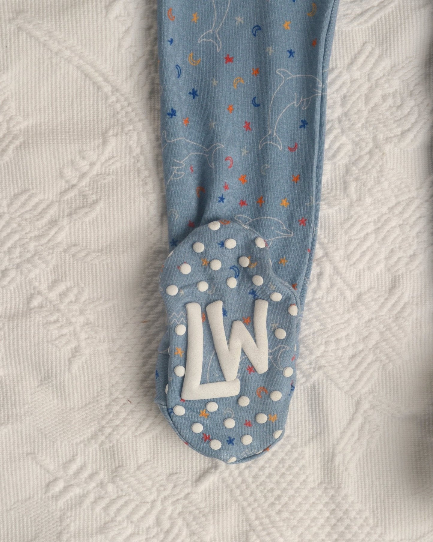 Aquarius Bamboo Footie for Baby