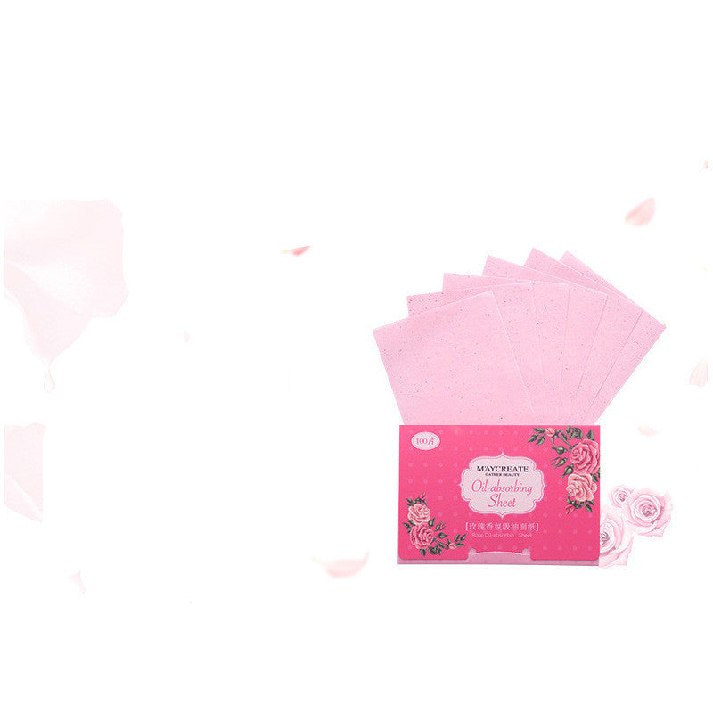 100 Sheets Of Oil-absorbing Paper Facial Cleaner