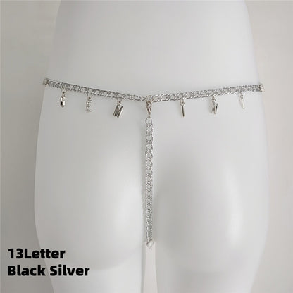 Sexy Women custom words on thong