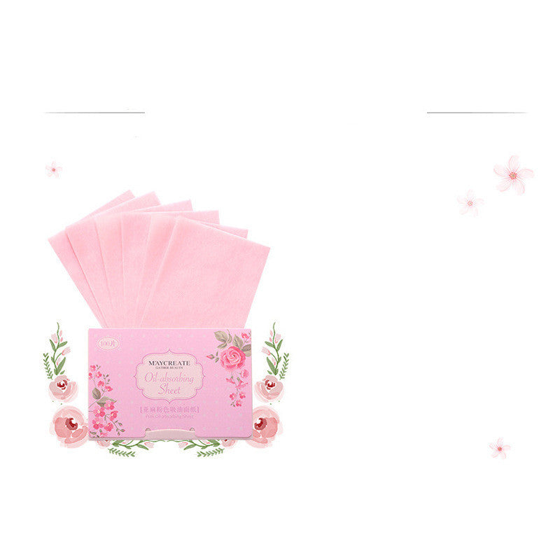 100 Sheets Of Oil-absorbing Paper Facial Cleaner