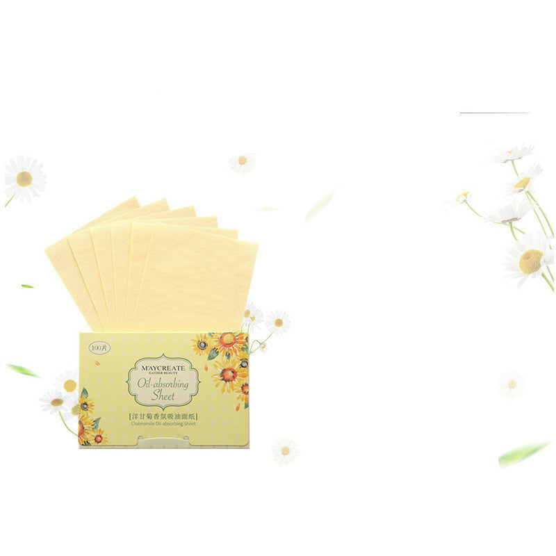 100 Sheets Of Oil-absorbing Paper Facial Cleaner