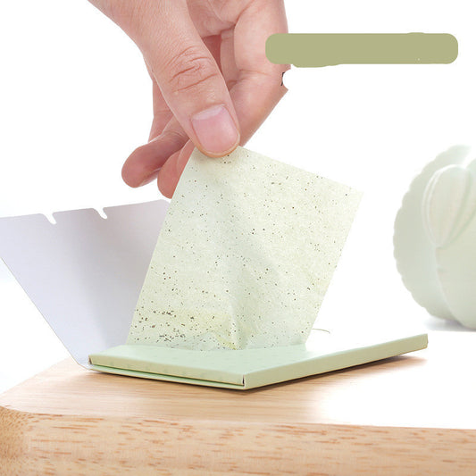 100 Sheets Of Oil-absorbing Paper Facial Cleaner