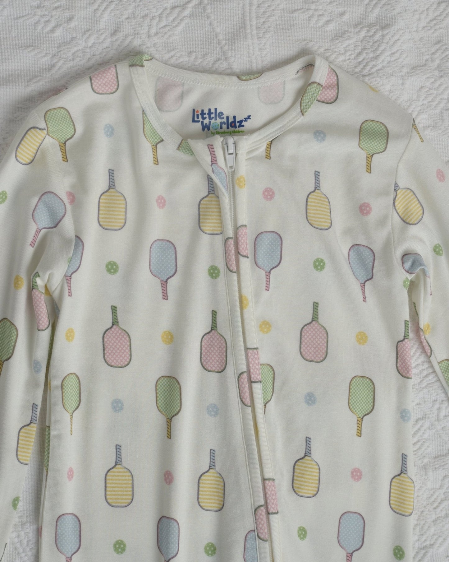 Pickleball Toddler Bamboo PJ