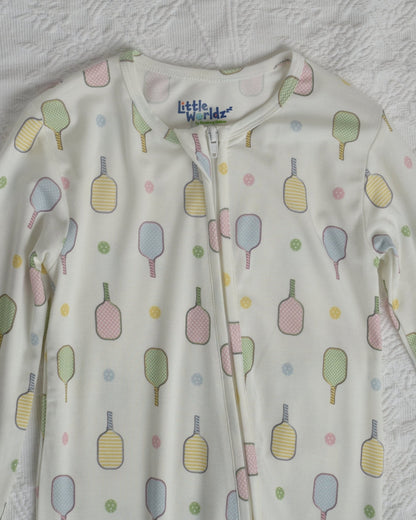 Pickleball Toddler Bamboo PJ