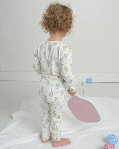 Pickleball Toddler Bamboo PJ