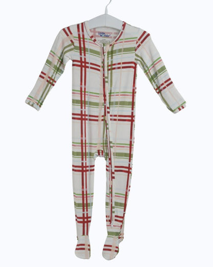 Plaid Bamboo Baby Pajamas