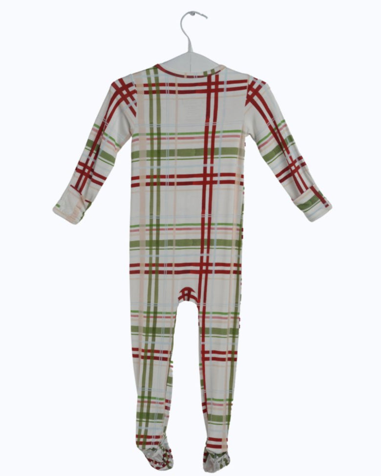 Plaid Bamboo Baby Pajamas